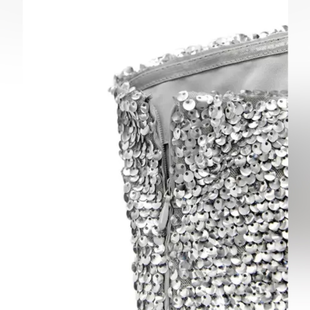 ZARA NWT SZ S BARBIE™ MATTEL DRESS SEQUINED bloggers fave 9002/834 340 - Picture 11 of 12